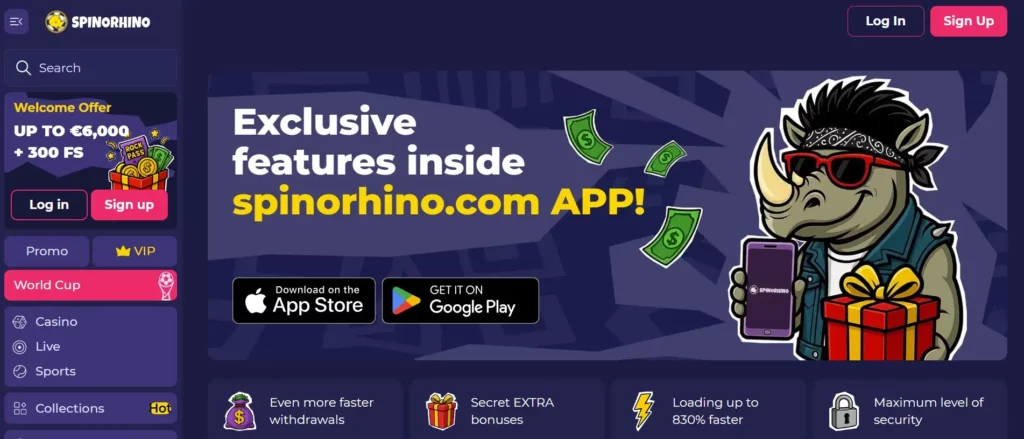 Gebruiksgemak en Mobiel Spelen bij Spinorhino