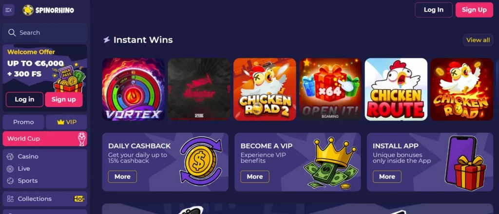 Crash Games en Instant Win-spellen